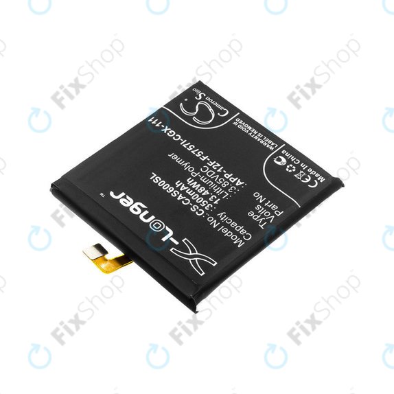 Μπαταρία για Caterpillar CAT S60, 3500mAh, Li-Pol, 3.85 V, APP-12F-F5757I-CGX-111, HQ