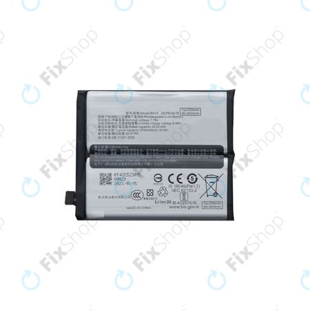Μπαταρία για Vivo X100 Pro, BA15, 5400mAh, FixPremium