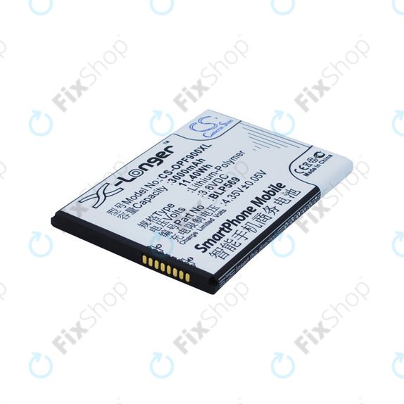 Μπαταρία για Oppo Find 7, 3000mAh, Li-Pol, 3.8 V, BLP569, HQ