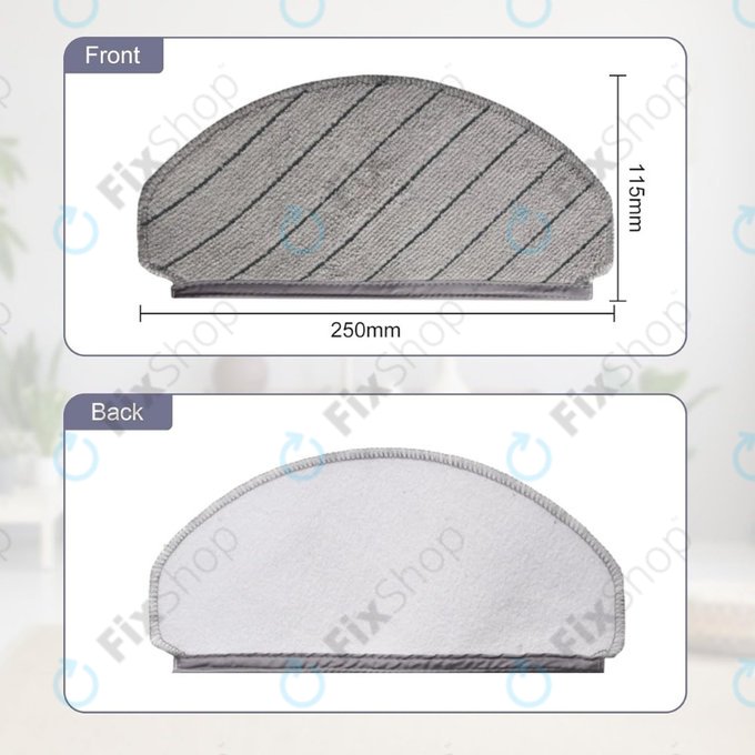Πανί σφουγγαρίστρας, 2 τεμ. για Ecovacs Deebot N20, N20 Plus, N20 Pro Plus