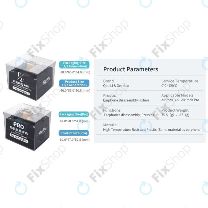 Εργαλείο Κράτησης, Επισκευής & Αποσυναρμολόγησης για QianLi | AirPods 1 | 2 | Pro