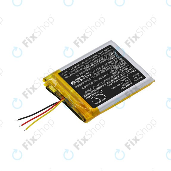 Μπαταρία για HyperX Cloud Flight, Cloud Alpha, 1500mAh, Li-Pol, 3.7V, PL644050, HQ