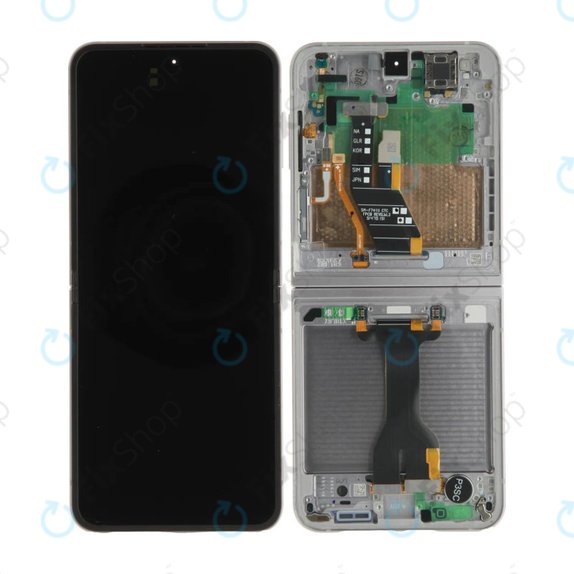 Οθόνη OLED για Samsung Z Flip 6 F741B, Αφής με πλαίσιο, GH82-35014A, Genuine Service Pack