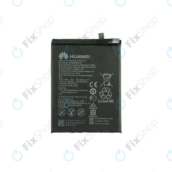 Μπαταρία για Huawei Mate 9 MHA-L09, Mate 9 Pro LON-L29, P40 Lite E, HB396689ECW, 24022291, 24022102, 4000mAh, Service Pack