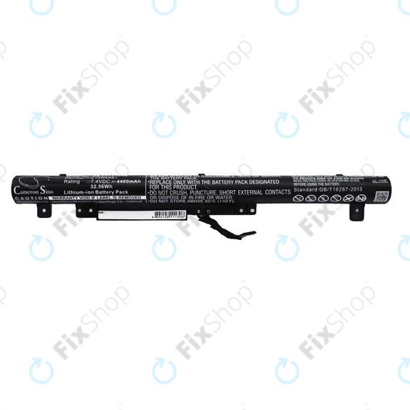 Μπαταρία για Lenovo Flex 2 14, 15, 4400mAh, Li-Ion, 7.4V, L13M4A61, HQ