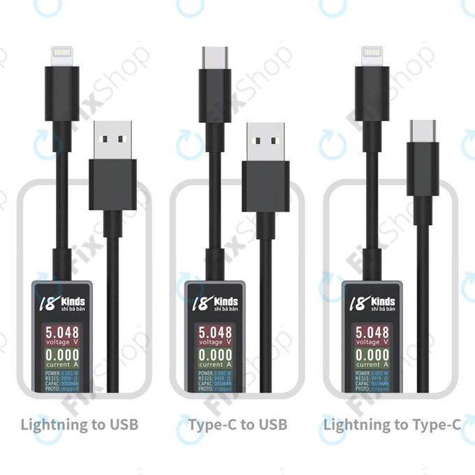 Καλώδιο Φόρτισης Έξυπνης Ανίχνευσης (USB-C - USB-C) για AV-Line