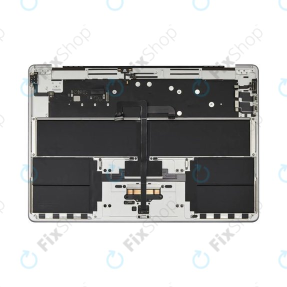 Άνω πλαίσιο πληκτρολογίου για MacBook Air 15", A3114 (2024), με πληκτρολόγιο US και μπαταρία, Silver, 661-40267, Genuine Apple
