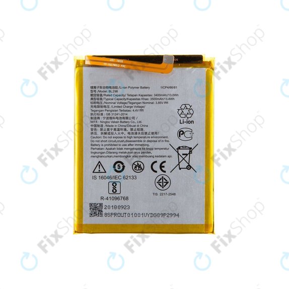 Μπαταρία για Lenovo S5 Pro, BL298, 3500mAh