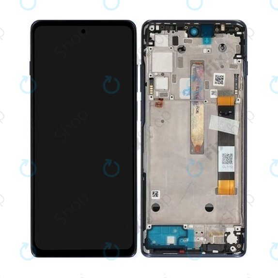 Συγκρότημα οθόνης για Motorola Moto G200, XT2175, Stellar Blue, Service Pack
