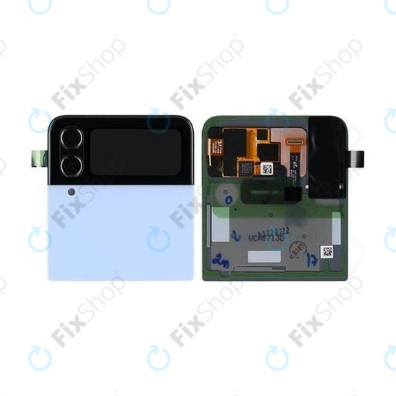 Συγκρότημα οθόνης για Samsung Z Flip 4, F721B, External Blue, Service Pack