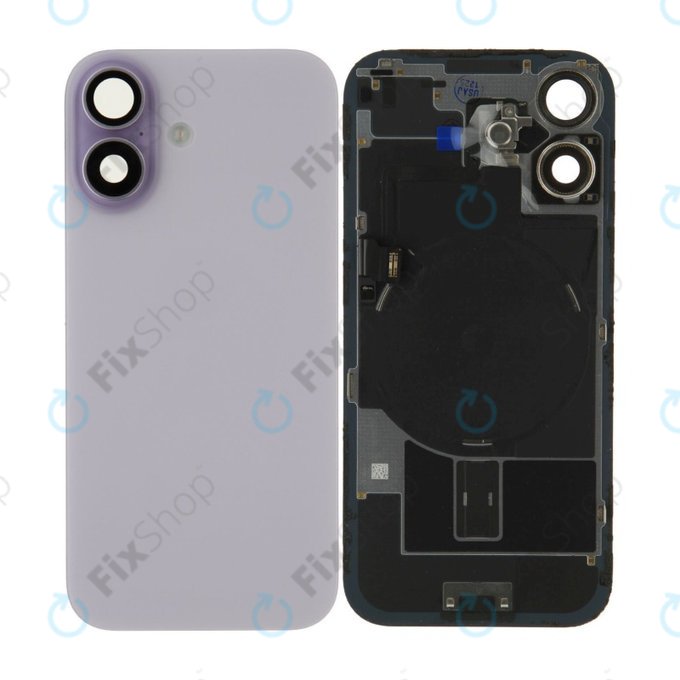 Γυαλί πίσω περιβλήματος για iPhone 17, Lavender, Pulled A