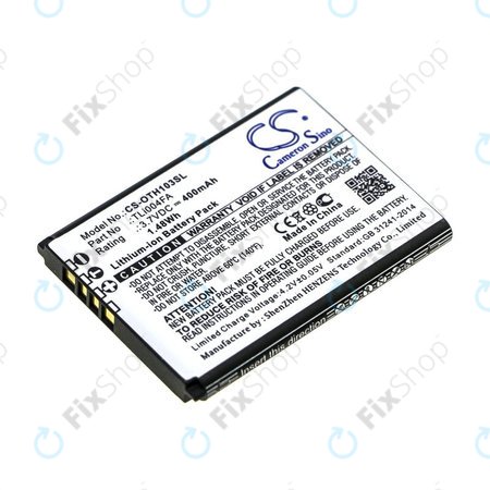 Μπαταρία για Alcatel OneTouch 1013, 1035D, 1046D, 400mAh, Li-Ion, 3.7V, TLi004FA, HQ
