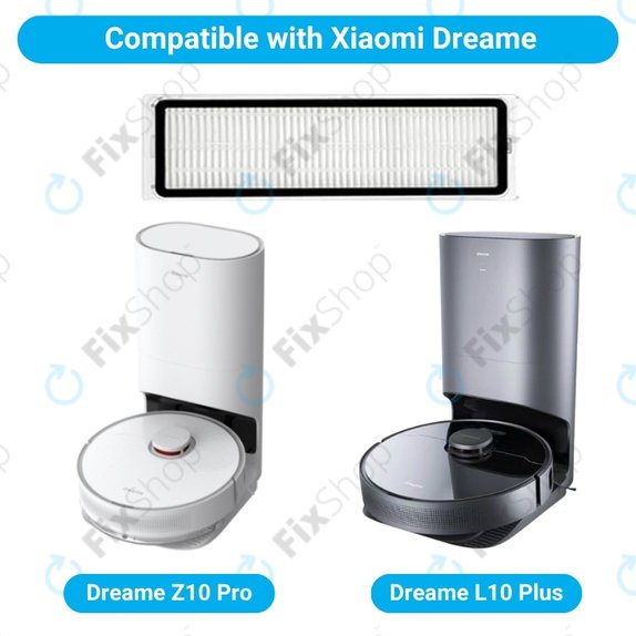 Φίλτρο HEPA, 2 τεμ. για Xiaomi Dreame Z10 Pro, L10 Plus, W10, D20 Pro, Xiaomi Robot Vacuum X10+, X20+, S10+, S20+