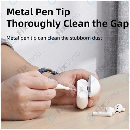 Στυλό καθαρισμού για ασύρματα ακουστικά, Λευκό, White