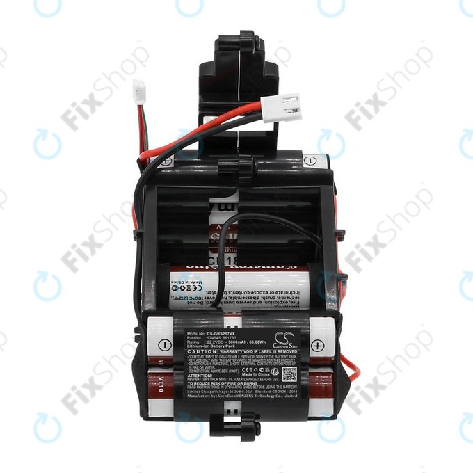 Μπαταρία για Gorenje 568211, SVC216F, 3000mAh, Li-Ion, 22.2V, 574545, HQ