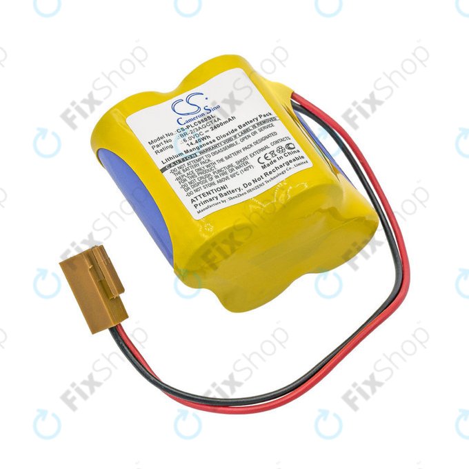 Μπαταρία για Fanuc 18-T Series Programmable Logic, 2400mAh, Li-MnO2, 6V, BR-2/3AGCT4A, HQ
