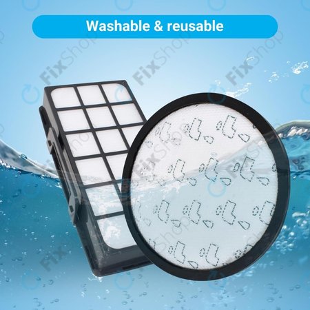 Φίλτρο HEPA + Πλενόμενο Φίλτρο Σκόνης (ZR006001) για Rowenta Silence Force | X-Trem Power