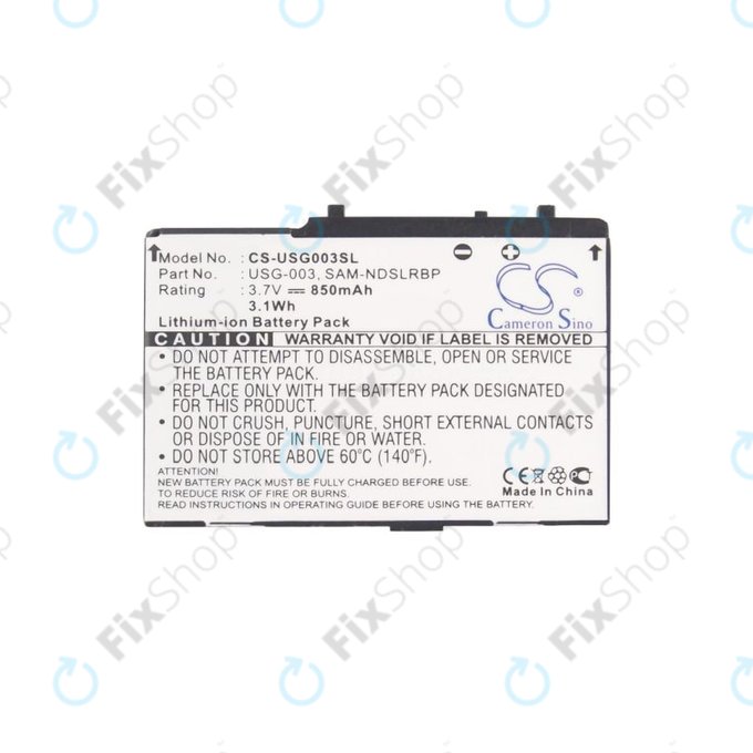Μπαταρία για Nintendo DS, DS Lite, USG-001, USG-003, SAM-NDSLRBP, 850mAh, HQ