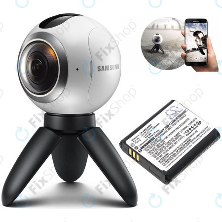 Μπαταρία για Samsung Gear 360, 1300mAh, Li-Ion, 3.85V, EB-BC200ABE, HQ