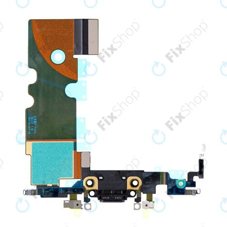 Επαφές Φόρτισης + Καλώδιο Flex για iPhone 8 | Μαύρο | Black