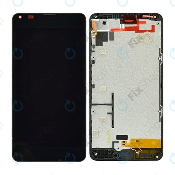 Συγκρότημα οθόνης για Microsoft Lumia 640, Μαύρο, Black, Aftermarket
