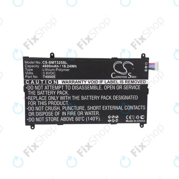 Μπαταρία για Samsung Galaxy Tab Pro 8.4, 4800mAh, Li-Pol, 3.8V, T4800E, HQ