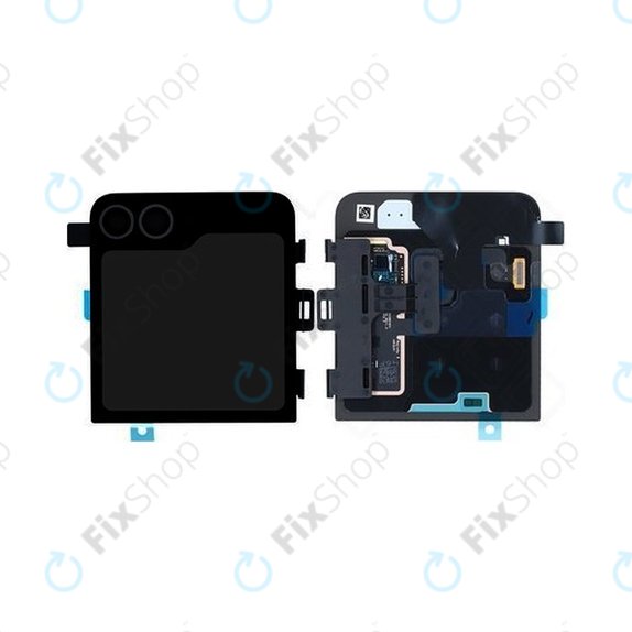 Συγκρότημα οθόνης για Samsung Z Flip 6, F741B, External, Crafted Black, Service Pack