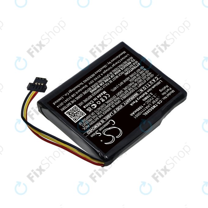 Μπαταρία για TomTom Start 52, 1000mAh, Li-Ion, 3.7V, VF6F, HQ