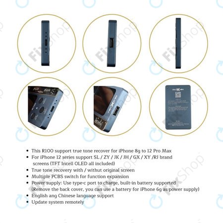 Προγραμματιστής Επαναφοράς True Tone για DLZ WIN - DL R100 | iPhone 12-series