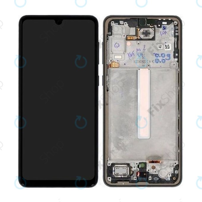 LCD Display Assembly για Samsung A33 5G | A336B | GH82-28143A | GH82-28144A | Black | Service Pack