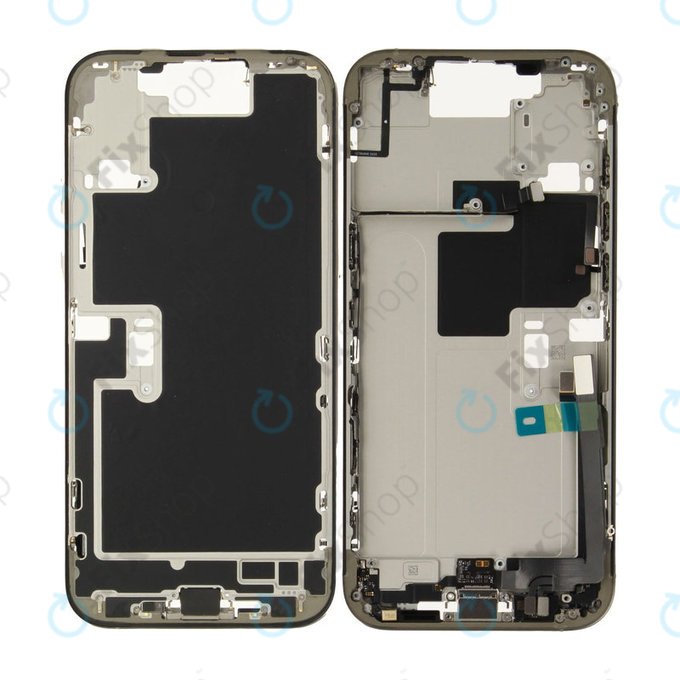 Μεσαίο πλαίσιο με μπαταρία για iPhone 16 Pro Max | Natural Titanium | ZD076-00696 | Genuine Apple