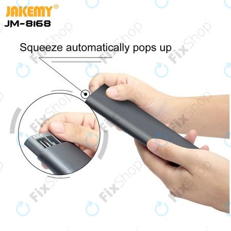 Πολυλειτουργικό Σετ Μαγνητικών Κατσαβιδιών Ακριβείας 24in1 για Jakemy JM-8168