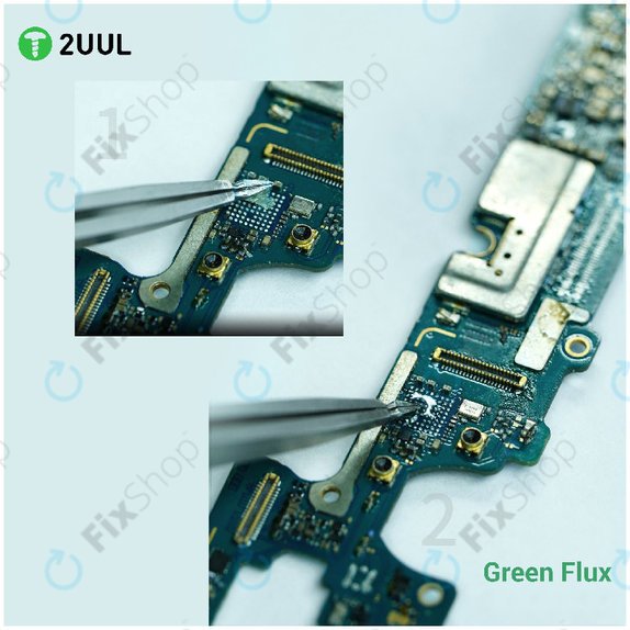 Υγρό συγκόλλησης (Flux), πράσινο, 2UUL SC18