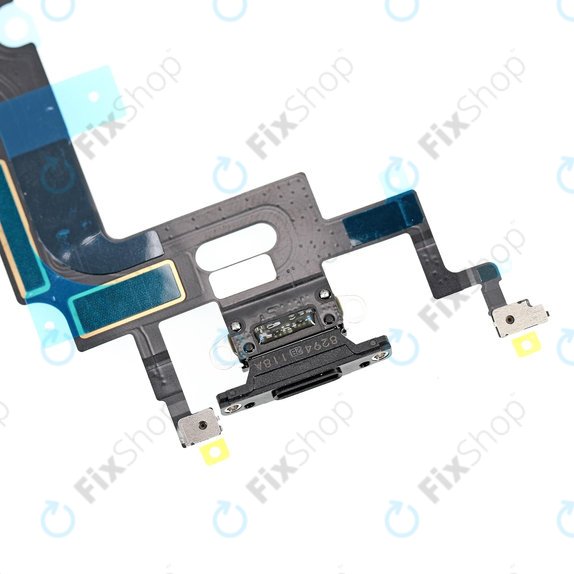 Επαφές Φόρτισης + Καλώδιο Flex για iPhone XR | Μαύρο | Black