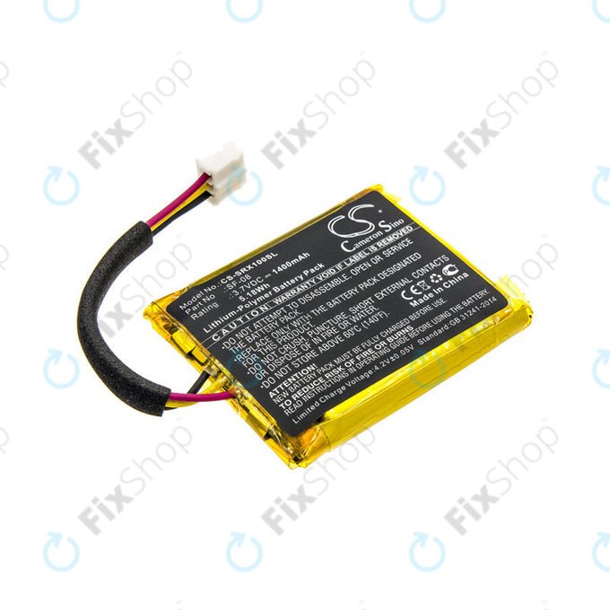 Μπαταρία για Sony SRS-XB10, SRS-XB12, WH-L600, 1400mAh, Li-Pol, 3.7V, SF-08, HQ