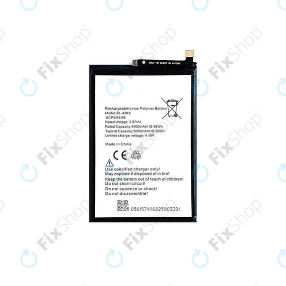Μπαταρία για Infinix Note 12, 12 Pro, BL-49KX, 5000mAh