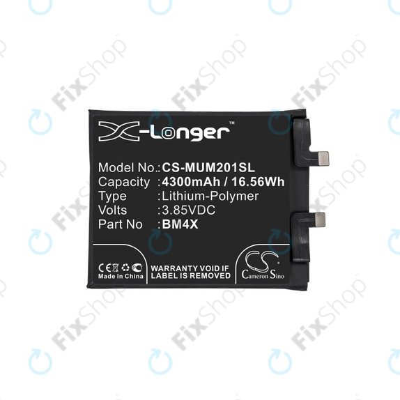 Μπαταρία για Xiaomi Mi 11, BM4X, 4300mAh, HQ
