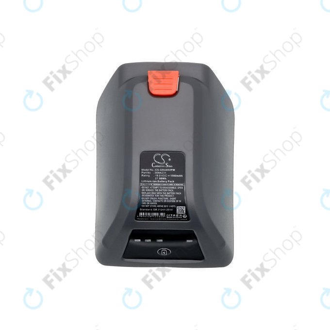 Μπαταρία για Gardena Comfort Wand-Schlauchbox 35, 8025-20, 1500mAh, Li-Ion, 18V, 008A231, HQ