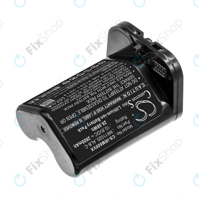 Μπαταρία για iRobot Braava jet m6, ALB-C, M611020, 10.8V, 2600mAh, HQ