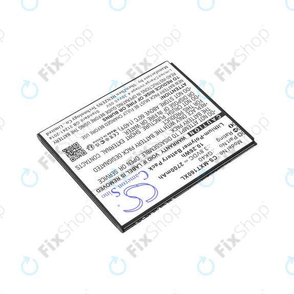 Μπαταρία για Motorola Moto E4 XT1761, 2700mAh, Li-Pol, 3.8 V, GK40, HQ