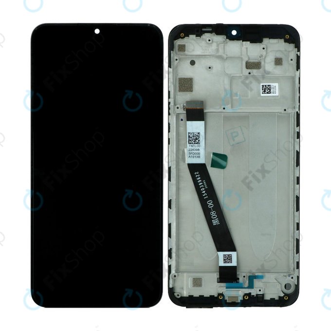 Xiaomi Redmi 9 - Οθόνη + Οθόνη Αφής + Πλαίσιο (Black) - 5600050J1900 Genuine Service Pack