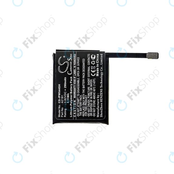 Μπαταρία για Apple Watch 5 44mm, SE 44mm, A2181, 290mAh, HQ