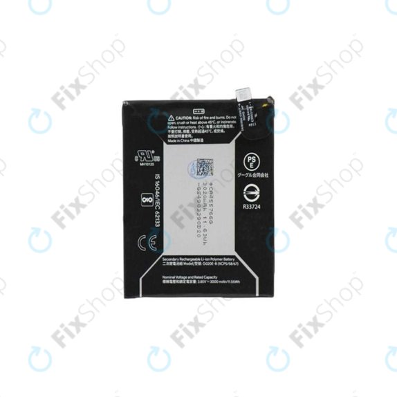Μπαταρία για Google Pixel 3a, G020E-B, 3000mAh