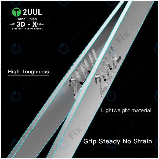 Πινέτα ακριβείας, 3D-X φινιρισμένη στο χέρι, 2UUL TW02