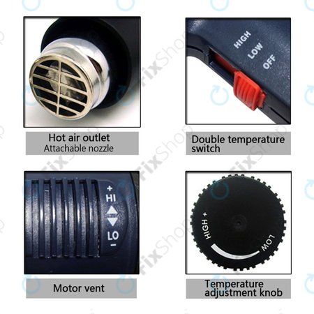 Πιστόλι Θερμότητας (3A) για Best BST-8016