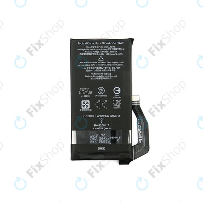 Battery για Google Pixel 7a | G949-00398-00 | GP5JE | 4385mAh | Service Pack