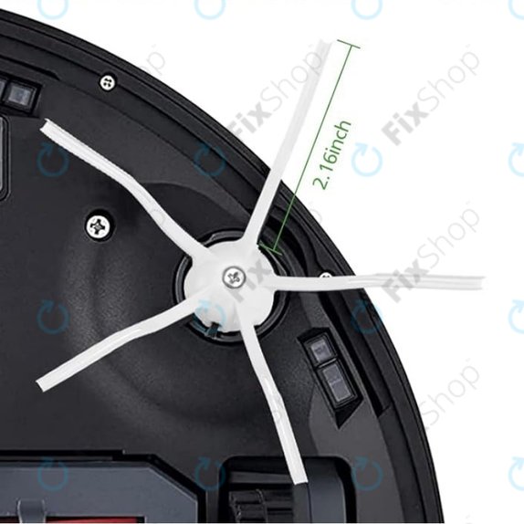 Σετ ανταλλακτικών για Xiaomi Roborock Q7+, Q7 Max, Q7 Max+ (1x Κύρια βούρτσα, 2x Φίλτρο, 2x Πλαϊνή Βούρτσα – λευκή)