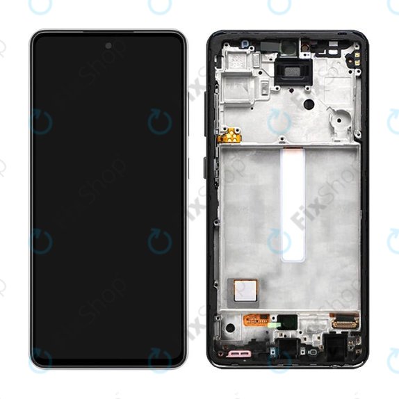 Συγκρότημα οθόνης για Samsung A52 4G A525F, Awesome Black, Aftermarket
