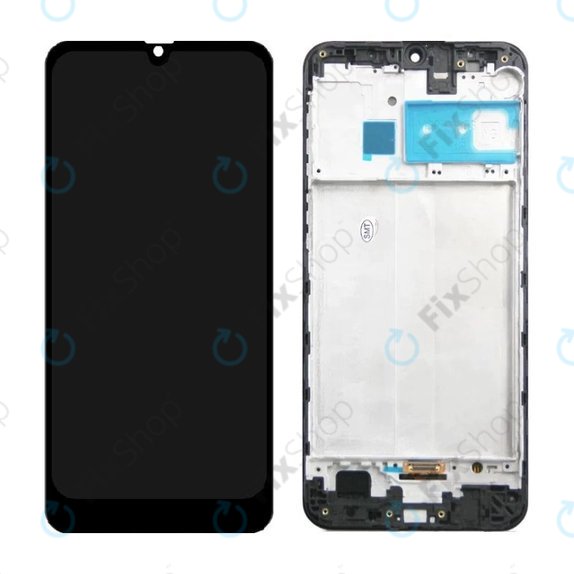 Συγκρότημα οθόνης για Samsung M30s, M307F, Black, Aftermarket