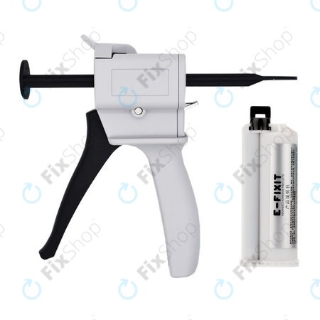 Universal Κόλλα Επισκευής AB Super + Πιστόλι Διανομέα για E-Fixit F14167